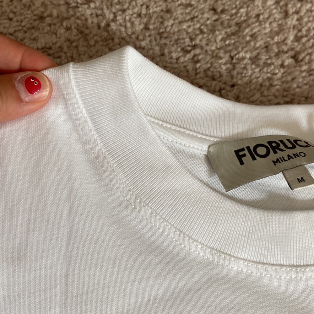 Fiorucci women’s organic cotton tee. Fits S - Picture 9 of 13